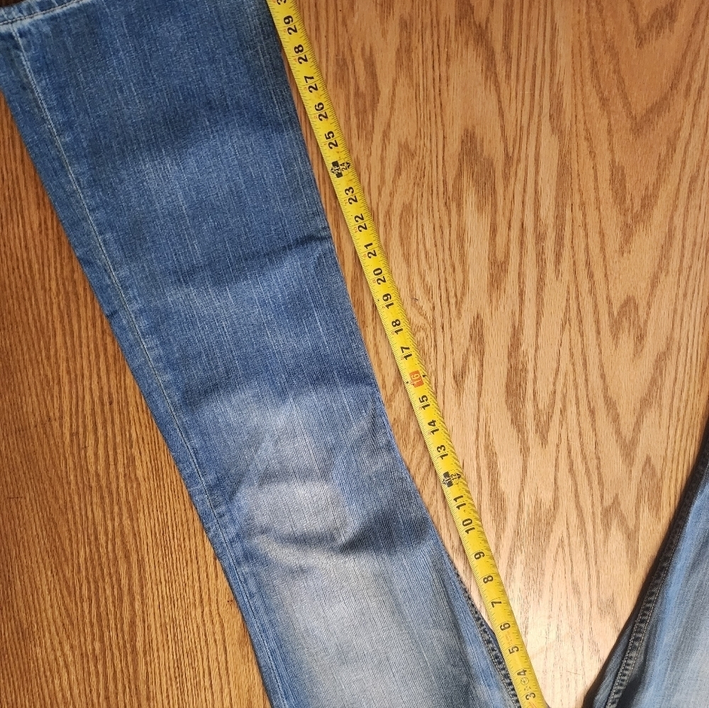 BKE Stella Tailored Boot Stretch Jean Low Rise Western Boho Size 31x33.5 - Picture 16 of 16